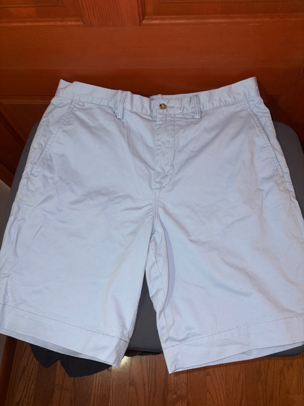 Ralph Lauren Light Blue Flat Front Shorts